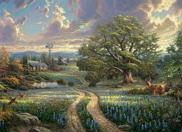 Пазл 1000 деталей Schmidt: Загородная жизнь. Томас Кинкейд (УЦЕНКА)