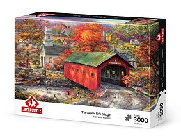 Пазл Art Puzzle 3000 деталей: Мост сладкой жизни