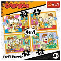 Пазл Trefl 35#48#54#70 деталей: Гарфилд