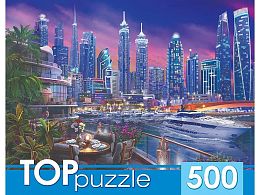 Пазл TOP Puzzle 500 деталей: Кафе в вечернем Дубае