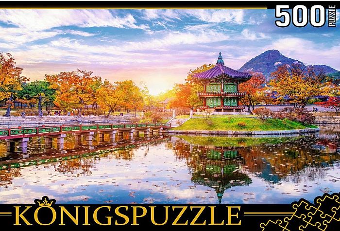 Пазл Konigspuzzle 500 деталей: Южная Корея. Дворец Кёнбоккун
