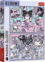 Пазл Trefl 2х200 деталей: Шалости Куроми