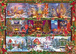 Пазл Schmidt 1000 деталей: Счастливого Рождества! (УЦЕНКА)