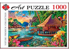 Пазл Artpuzzle 1000 деталей: Тропический домик