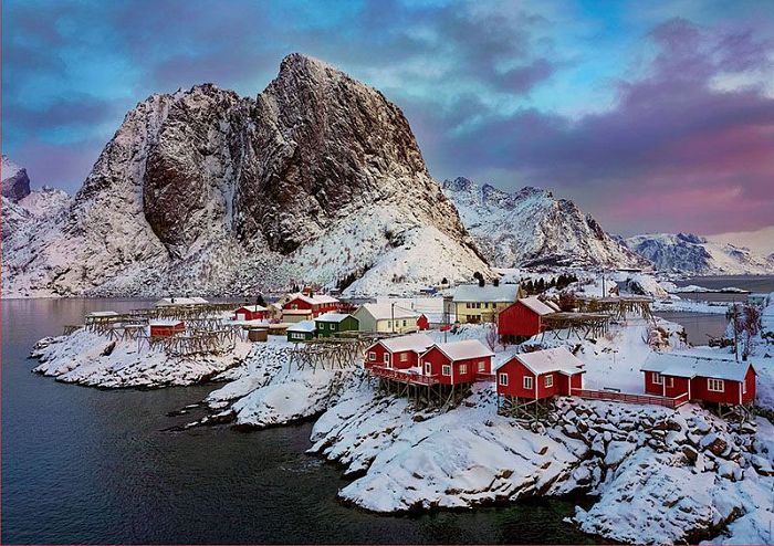 Пазл Educa 1500 деталей: Лофотенские острова, Норвегия