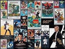 Пазл Winning Moves 1000 деталей: James Bond 007 / Джеймс Бонд Постеры из фильмов