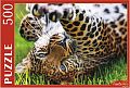 Раздел анонс: Пазл Рыжий Кот 500 деталей: Леопард на траве (ГИП500-0623)