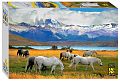 Раздел анонс: Пазл Step puzzle 1000 деталей: Лошади в национальном парке. Чили (79179)