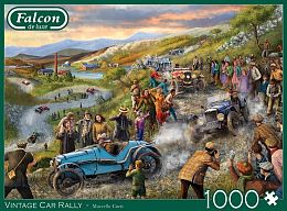 Пазл Falcon 1000 деталей: Ралли ретромашин (УЦЕНКА)
