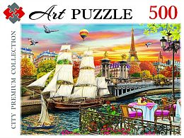 Пазл Artpuzzle 500 деталей: Парусник в Париже