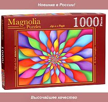 Пазл Magnolia 1000 деталей: Лепестки радуги