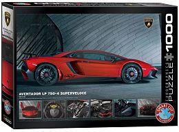 Пазл Eurographics 1000 деталей: Lamborghini Aventador 750-4 Superveloce