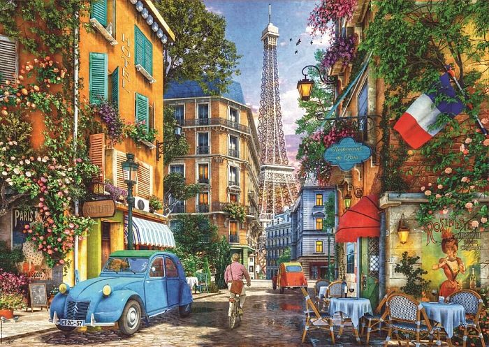Пазл Educa 4000 деталей: Улицы Парижа