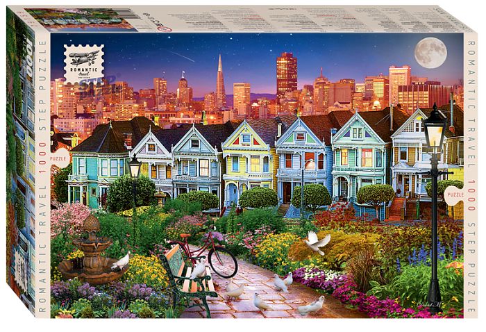 Пазл Step puzzle 1000 деталей: Сан-Франциско