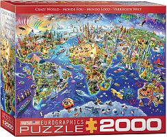 Пазл Eurographics 2000 деталей: Безумный мир