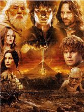 Пазл Winning Moves 1000 деталей: Lord of the Rings / Властелин колец Роковая гора