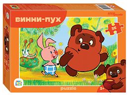 Пазл Step puzzle  35 деталей: Винни Пух