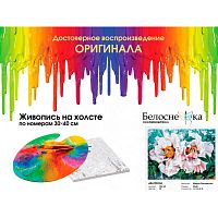 Картина по номерам Белоснежка: Два пиона