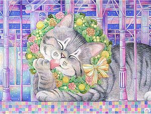 Пазл Pintoo 1200 деталей: Cotton Lion. Cat Station