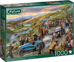 Пазл Falcon 1000 деталей: Ралли ретромашин (УЦЕНКА)