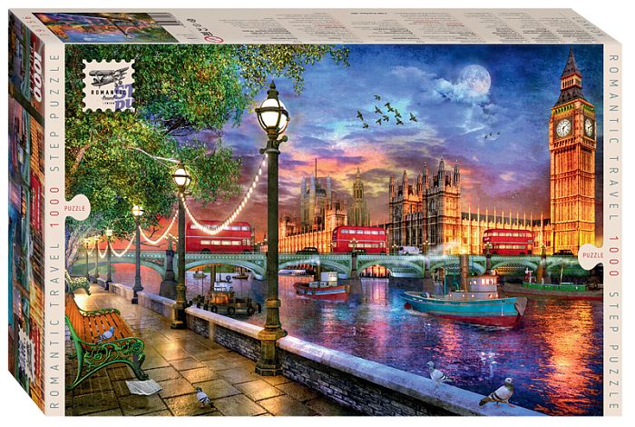 Пазл Step puzzle 1000 деталей: Лондон