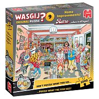 Пазл Jumbo 1000 деталей: Wasgij. Преображение спальни (Original 9)