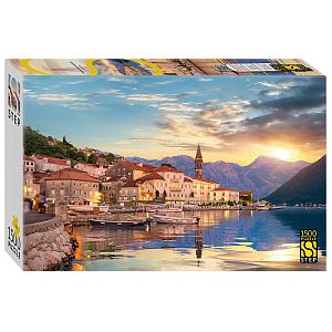Пазл Step puzzle 1500 деталей: Которский залив, Черногория