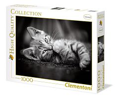 Пазл Clementoni 1000 деталей: Котенок. Ретро