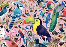 Пазл Ravensburger 1000 деталей: Удивительные птицы Мэтта Сьюэлла