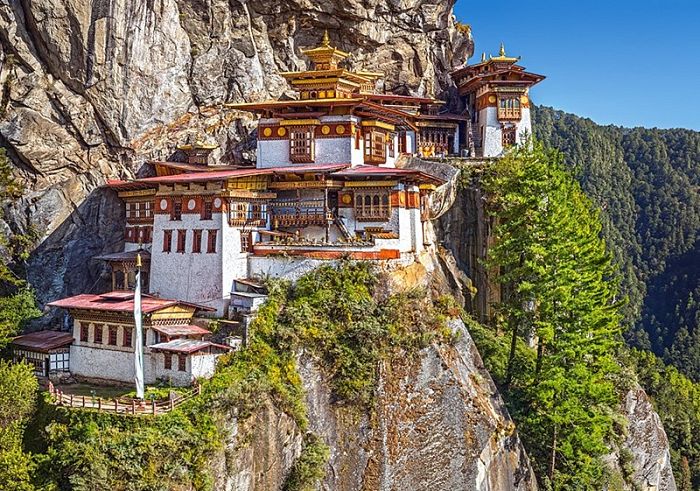 Пазл Castorland 500 деталей: Вид на Паро Такцанг, Бутан