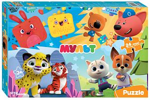 Пазл Step puzzle 24 Maxi деталей: Ми-ми-мишки и др. Мульт