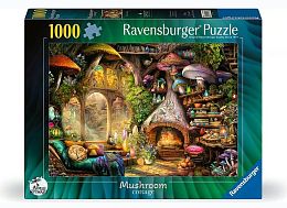 Пазл Ravensburger 1000 деталей: Грибной домик