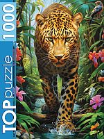 Пазл TOP Puzzle 1000 деталей: Таинственный леопард