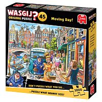 Пазл Jumbo 1000 деталей: Wasgij. День переезда! (Original 45)