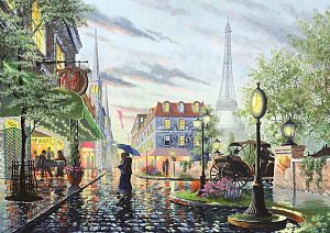 Пазл Art Puzzle 2000 деталей: Летний дождь, Париж