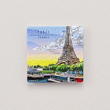 Пазл Pintoo 16 деталей: Эйфелева башня, Париж (с магнитом)