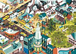 Пазл Heye 1000 деталей: Фильмы Тарантино