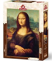 Пазл Art Puzzle 1500 деталей: Мона Лиза (Леонардо да Винчи)