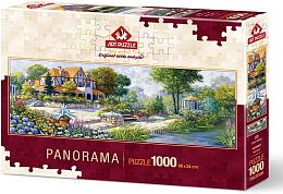 Пазл Art Puzzle 1000 деталей: П.Мотц  Английский коттедж