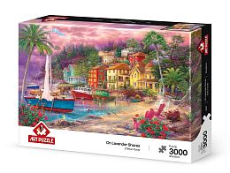 Пазл Art Puzzle 3000 деталей: На Лавандовых берегах