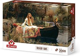 Пазл Art Puzzle 2000 деталей: Леди из Шалотта, 1888
