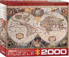 Пазл Eurographics 2000 деталей: Античная Карта Мира