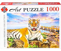 Пазл Artpuzzle 1000 деталей: Хищный тигр