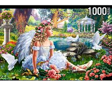 Пазл Konigspuzzle 1000 деталей: Ангелочек в саду