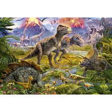 Пазл 500 деталей Educa: Встреча динозавров