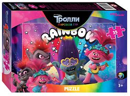 Пазл Step puzzle 35 деталей: Trolls - 2