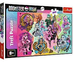 Пазл Trefl 300 деталей: Зомби на высоте! Monster High