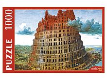 Пазл Рыжий Кот 1000 деталей: Вавилонская башня
