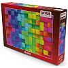 Пазл Nova 1000 деталей: 3D коробки радужного цвета
