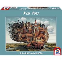 Пазл Schmidt 1000 деталей: Яцек Йерка. Город на крыле